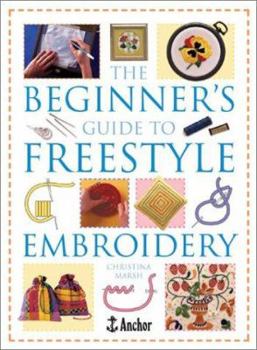 Paperback Beginners Guide to Freestyle Embroidery Book
