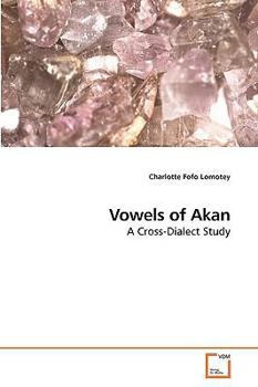 Paperback Vowels of Akan Book