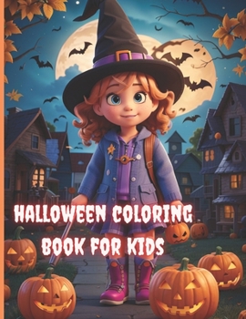 Paperback Halloween Coloring Book for Kids: hocus pocus coloring book Ages 4-9 Book
