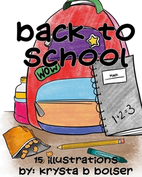 Paperback Back to School: Coloring Book for Kids Book