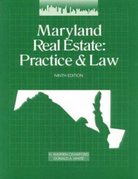 Paperback Maryland Real Estate Practice & Law Book