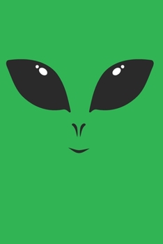 Paperback Alien Face: Alien Face Journal/ Notebook Book