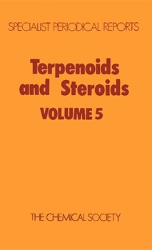 Hardcover Terpenoids and Steroids: Volume 5 Book