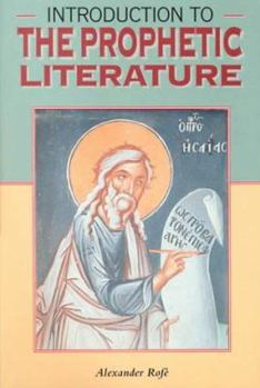 Paperback Introduction to the Prophetic Literature Book