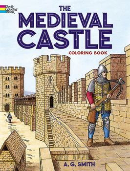 Paperback The Medieval Castle Coloring Book