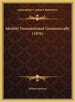 Identity Demonstrated Geometrically