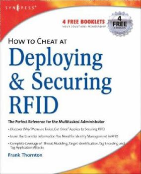 Paperback How to Cheat at Deploying and Securing RFID Book