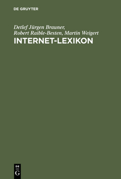 Hardcover Internet-Lexikon [German] Book