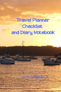 Paperback Travel Planner Checklist and Diary Notebook: Planer book includes 4 trips plan for 10 days' holiday. Book