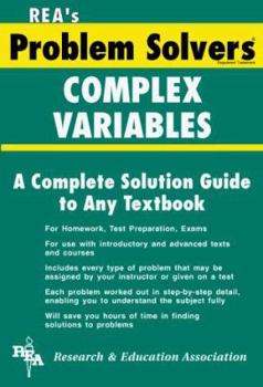 Paperback Complex Variables Problem Solver Book