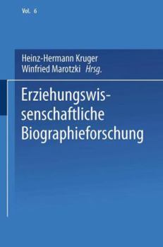 Paperback Erziehungswissenschaftliche Biographieforschung [German] Book