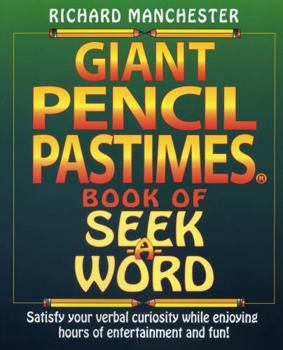 Paperback Giant Pencil Pastimes Book of Seek-A-Word Book