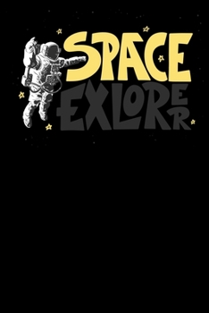 Kosmos Weltall Weltraum: Notizbuch DIN A5 Blanko 120 Seiten Space Explorer Astronaut Apollo 11 Planet Mond Mars Rakete Geschenkidee & Weihnachten ... Notizheft Notizblock (German Edition)