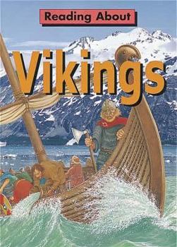 Hardcover Reading About: Vikings Book