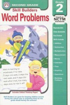 Paperback Word Problems: Grade 2 Book