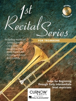 Paperback First Recital Series: Trombone Book