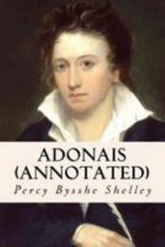 Paperback Adonais (annotated) Book