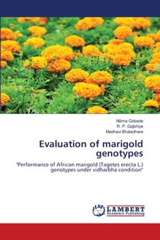 Paperback Evaluation of marigold genotypes Book