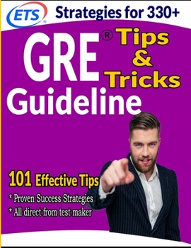 Paperback GRE Strategy: GRE 101 Effective Tips Book