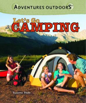Library Binding Let's Go Camping Book