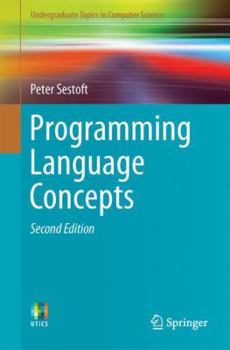 Paperback Programming Language Concepts Book