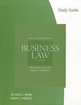 Paperback Smith & Roberson's Business Law Book