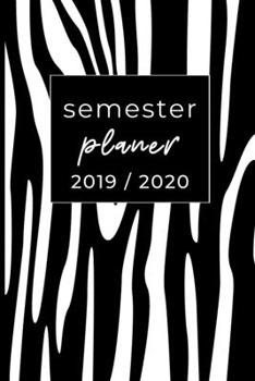 Paperback Semester Planer 2019 / 2020: A5 Coole Geschenkidee KARIERT zum Studium - Notizbuch f?r Studenten - Studienbeginn - Erstes Semester - Pruefung - Geb [German] Book