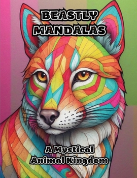 Paperback Beastly Mandalas: A Mystical Animal Kingdom Book