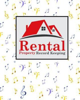 Paperback Rental Property Record Keeping Book