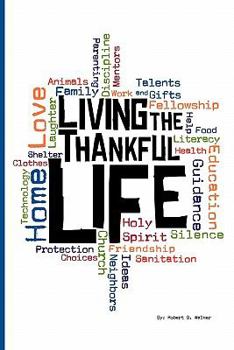 Paperback Living the Thankful Life Book