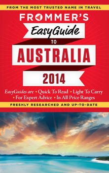 Paperback Frommer's EasyGuide to Australia 2014 [With Map] Book