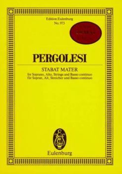 Paperback Pergolesi: Stabat Mater: For Soprano, Alto, Strings and Basso Continuo/Fur Sopran, Alt, Streicher Und Basso Continuo Book