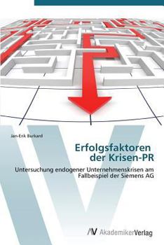 Paperback Erfolgsfaktoren der Krisen-PR [German] Book