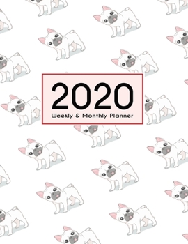 Paperback 2020 Planner Weekly & Monthly 8.5x11 Inch: Dogs Need Love One Year Weekly and Monthly Planner + Calendar Views Book