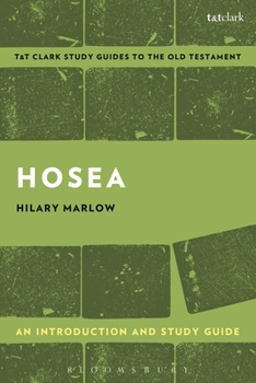 Hardcover Hosea: An Introduction and Study Guide Book