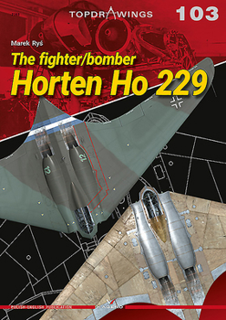 Paperback The Fighter/Bomber Horten Ho 229 Book