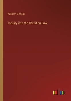 Paperback Inquiry into the Christian Law Book