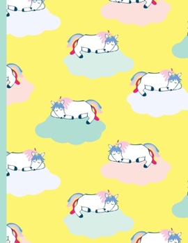 Unicorn Journal: Unicorn Gifts for Girls: Blank lined Unicorn themed Story Paper Journal notebook to write in for girls