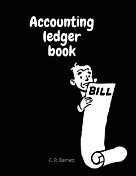 Paperback Accounting ledger book [Large Print] Book