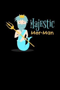 Paperback Majestic Mer Man: Personal Expense Tracker Book