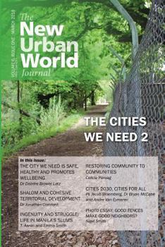 Paperback New Urban World Journal: Vol 6 (1), March 2018 Book