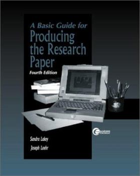 Paperback Basic Guide for Producing a Research Paper Book