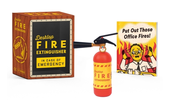 Paperback Desktop Fire Extinguisher Book