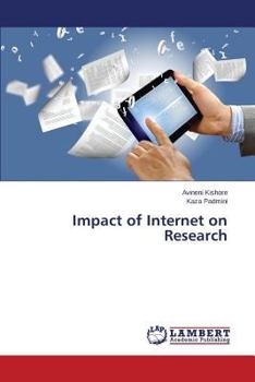 Paperback Impact of Internet on Research Book
