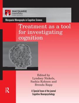 Paperback Treatment as a Tool for Investigating Cognition Book