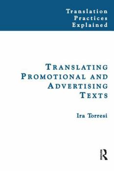 Hardcover Translating Promotional and Advertising Texts Book