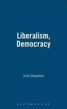Hardcover Liberalism, Democracy Book