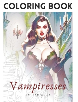 Paperback Coloring book: Vampiresses Book