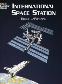 Paperback International Space Station Coloring Book
