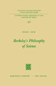 Hardcover Berkeley's Philosophy of Science Book